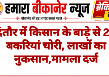 दंतौर में किसान के बाड़े से 20 बकरियां चोरी, लाखों का नुकसान,मामला दर्ज
