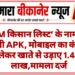 ‘PM किसान लिस्ट’ के नाम पर भेजी APK, मोबाइल का कंट्रोल लेकर खाते से उड़ाए 1.47 लाख,मामला दर्ज