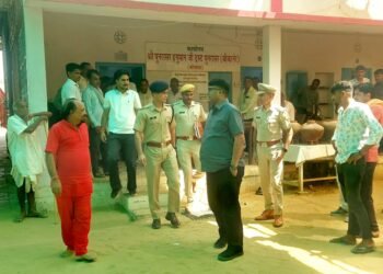 जिला कलक्टर और पुलिस अधीक्षक ने पूनरासर मेले की तैयारियों का लिया जायजा