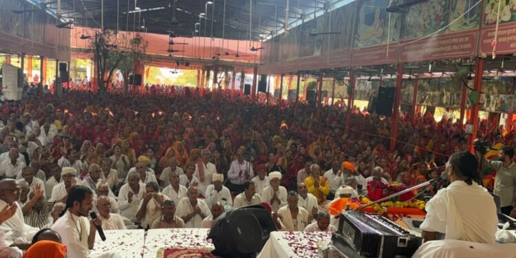 श्री मुरली मनोहर धोरा भीनासर में दो मास चातुर्मास सत्संग कार्यक्रम का भव्य समापन