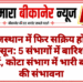 राजस्थान में फिर सक्रिय होगा मानसून: 5 संभागों में बारिश का अलर्ट, कोटा संभाग में भारी बारिश की संभावना