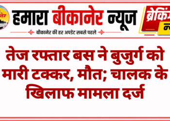 तेज रफ्तार बस ने बुजुर्ग को मारी टक्कर, मौत; चालक के खिलाफ मामला दर्ज