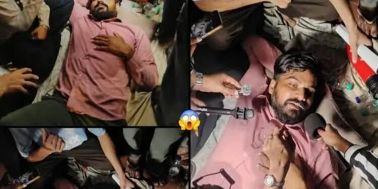 बीकानेर के दमित गहलोत का मिलावटखोरों के खिलाफ आठ दिनों से अनशन जारी, 700 किमी पैदल चल पहुंचे दिल्ली