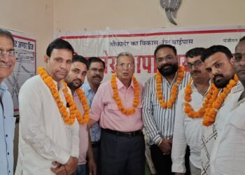 बीकानेर व्यापार एसोसिएशन ने मुकुल झांब पैनल का किया भव्य स्वागत एवं सम्मान