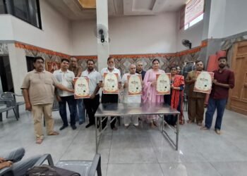 श्री ब्राह्मण स्वर्णकार समाज प्रन्यास का प्रथम प्रयास, तीन दिवसीय फेस्टारा नाइट एक्सपो 30 अक्टूबर से, पोस्टर का किया विमोचन